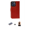 MARSİLYAN™- iPhone 13 Pro Max Kılıf Siluet Işık Serisi - Şeffaf Maxco Cam Ekran Koruyucu + Renkli Kamera Lens Koruma Cam - TU