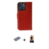 MARSİLYAN™- iPhone 13 Pro Max Kılıf Siluet Işık Serisi - Şeffaf Maxco Cam Ekran Koruyucu + Renkli Kamera Lens Koruma Cam - SI