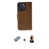 MARSİLYAN™- iPhone 13 Pro Max Kılıf Siluet Işık Serisi - Şeffaf Maxco Cam Ekran Koruyucu + Shine Kamera Lens Koruma Cam - GI