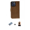 MARSİLYAN™- iPhone 13 Pro Max Kılıf Siluet Işık Serisi - Şeffaf Maxco Cam Ekran Koruyucu + Shine Kamera Lens Koruma Cam - PE