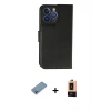 MARSİLYAN™- iPhone 13 Pro Max Kılıf Siluet Işık Serisi - Şeffaf Maxco Cam Ekran Koruyucu + Shine Kamera Lens Koruma Cam - GI