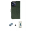 MARSİLYAN™- iPhone 13 Pro Max Kılıf Siluet Işık Serisi - Şeffaf Pasifik Cam Ekran Koruyucu + Shine Kamera Lens Koruma Cam - GI