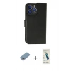 MARSİLYAN™- iPhone 13 Pro Max Kılıf Siluet Işık Serisi - Şeffaf Pasifik Cam Ekran Koruyucu + Shine Kamera Lens Koruma Cam - GI