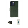MARSİLYAN™- iPhone 13 Pro Max Kılıf Siluet Işık Serisi - Şeffaf Pasifik Cam Ekran Koruyucu + Gold Raze Metal Kamera Lens
