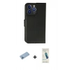 MARSİLYAN™- iPhone 13 Pro Max Kılıf Siluet Işık Serisi - Şeffaf Pasifik Cam Ekran Koruyucu + Shine Kamera Lens Koruma Cam - MI