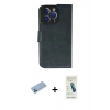 MARSİLYAN™- iPhone 13 Pro Max Kılıf Siluet Işık Serisi - Şeffaf Pasifik Cam Ekran Koruyucu + Shine Kamera Lens Koruma Cam - MI