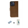 MARSİLYAN™- iPhone 13 Pro Max Kılıf Siluet Işık Serisi - Şeffaf Pasifik Cam Ekran Koruyucu + Shine Kamera Lens Koruma Cam - MI