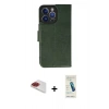 MARSİLYAN™- iPhone 13 Pro Max Kılıf Siluet Işık Serisi - Şeffaf Pasifik Cam Ekran Koruyucu + Pers Alüminyum Kamera Lens - KI
