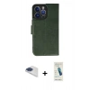 MARSİLYAN™- iPhone 13 Pro Max Kılıf Siluet Işık Serisi - Şeffaf Pasifik Cam Ekran Koruyucu + Pers Alüminyum Kamera Lens - LT