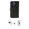 MARSİLYAN™- iPhone 13 Pro Max Kılıf Siluet Işık Serisi - Şeffaf Pasifik Cam Ekran Koruyucu + Pers Alüminyum Kamera Lens - GI