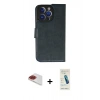 MARSİLYAN™- iPhone 13 Pro Max Kılıf Siluet Işık Serisi - Şeffaf Pasifik Cam Ekran Koruyucu + Pers Alüminyum Kamera Lens - KI