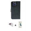 MARSİLYAN™- iPhone 13 Pro Max Kılıf Siluet Işık Serisi - Şeffaf Pasifik Cam Ekran Koruyucu + Pers Alüminyum Kamera Lens - GI