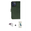MARSİLYAN™- iPhone 13 Pro Max Kılıf Siluet Işık Serisi - Şeffaf Pasifik Cam Ekran Koruyucu + Pers Alüminyum Kamera Lens - GI