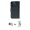 MARSİLYAN™- iPhone 13 Pro Max Kılıf Siluet Işık Serisi - Şeffaf Pasifik Cam Ekran Koruyucu + Rainbow Kamera Lens Koruma Cam - KI