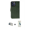 MARSİLYAN™- iPhone 13 Pro Max Kılıf Siluet Işık Serisi - Şeffaf Pasifik Cam Ekran Koruyucu + Rainbow Kamera Lens Koruma Cam - MI