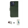 MARSİLYAN™- iPhone 13 Pro Max Kılıf Siluet Işık Serisi - Şeffaf Pasifik Cam Ekran Koruyucu + Rainbow Kamera Lens Koruma Cam - KI