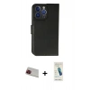 MARSİLYAN™- iPhone 13 Pro Max Kılıf Siluet Işık Serisi - Şeffaf Pasifik Cam Ekran Koruyucu + Rainbow Kamera Lens Koruma Cam - KI