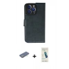 MARSİLYAN™- iPhone 13 Pro Max Kılıf Siluet Işık Serisi - Şeffaf Pasifik Cam Ekran Koruyucu + Renkli Kamera Lens Koruma Cam - YL