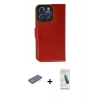 MARSİLYAN™- iPhone 13 Pro Max Kılıf Siluet Işık Serisi - Şeffaf Pasifik Cam Ekran Koruyucu + Renkli Kamera Lens Koruma Cam - YL