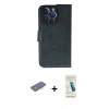 MARSİLYAN™- iPhone 13 Pro Max Kılıf Siluet Işık Serisi - Şeffaf Pasifik Cam Ekran Koruyucu + Renkli Kamera Lens Koruma Cam - MI