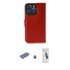 MARSİLYAN™- iPhone 13 Pro Max Kılıf Siluet Işık Serisi - Şeffaf Pasifik Cam Ekran Koruyucu + Renkli Kamera Lens Koruma Cam - MI