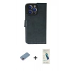 MARSİLYAN™- iPhone 13 Pro Max Kılıf Siluet Işık Serisi - Şeffaf Pasifik Cam Ekran Koruyucu + Shine Kamera Lens Koruma Cam - PE