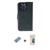 MARSİLYAN™- iPhone 13 Pro Max Kılıf Siluet Işık Serisi - Siyah 6D Mat Seramik Hayalet Nano Ekran Koruyucu + Shine Kamera Lens Koruma Cam - GI