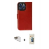 MARSİLYAN™- iPhone 13 Pro Max Kılıf Siluet Işık Serisi - Siyah 6D Mat Seramik Hayalet Nano Ekran Koruyucu + Pers Alüminyum Kamera Lens - GD