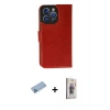 MARSİLYAN™- iPhone 13 Pro Max Kılıf Siluet Işık Serisi - Siyah Bilvis 3D Cam Ekran Koruyucu + Shine Kamera Lens Koruma Cam - MI