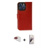 MARSİLYAN™- iPhone 13 Pro Max Kılıf Siluet Işık Serisi - Siyah Bilvis 3D Mat Cam Ekran Koruyucu + Pers Alüminyum Kamera Lens - KI