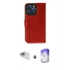 MARSİLYAN™- iPhone 13 Pro Max Kılıf Siluet Işık Serisi - Siyah Bilvis 5in1 3D Magic Cam Ekran Koruyucu + Sierra Blue Pers Alüminyum Kamera Lens