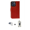 MARSİLYAN™- iPhone 13 Pro Max Kılıf Siluet Işık Serisi - Siyah Bilvis Hayalet Cam Ekran Koruyucu + Pers Alüminyum Kamera Lens - LT