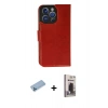 MARSİLYAN™- iPhone 13 Pro Max Kılıf Siluet Işık Serisi - Siyah Bilvis Hayalet Cam Ekran Koruyucu + Shine Kamera Lens Koruma Cam - MI