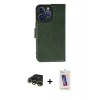 MARSİLYAN™- iPhone 13 Pro Max Kılıf Siluet Işık Serisi - Siyah Joko 5D Cam + Raze Metal Kamera Lens - GD