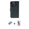 MARSİLYAN™- iPhone 13 Pro Max Kılıf Siluet Işık Serisi - Siyah Joko 5D Cam + Shine Kamera Lens Koruma Cam - PE