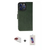 MARSİLYAN™- iPhone 13 Pro Max Kılıf Siluet Işık Serisi - Siyah Joko 5D Cam + Pers Alüminyum Kamera Lens - KI