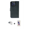 MARSİLYAN™- iPhone 13 Pro Max Kılıf Siluet Işık Serisi - Siyah Joko 5D Cam + Pers Alüminyum Kamera Lens - SABE