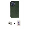 MARSİLYAN™- iPhone 13 Pro Max Kılıf Siluet Işık Serisi - Siyah Joko 5D Cam + Rainbow Kamera Lens Koruma Cam - REGD