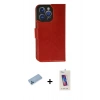 MARSİLYAN™- iPhone 13 Pro Max Kılıf Siluet Işık Serisi - Siyah Joko 5D Cam + Shine Kamera Lens Koruma Cam - MI