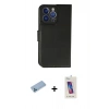 MARSİLYAN™- iPhone 13 Pro Max Kılıf Siluet Işık Serisi - Siyah Joko 5D Cam + Shine Kamera Lens Koruma Cam - MI
