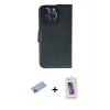 MARSİLYAN™- iPhone 13 Pro Max Kılıf Siluet Işık Serisi - Siyah Joko 5D Cam + Shine Kamera Lens Koruma Cam - MI