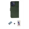MARSİLYAN™- iPhone 13 Pro Max Kılıf Siluet Işık Serisi - Siyah Joko 5D Cam + Shine Kamera Lens Koruma Cam - GI