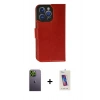 MARSİLYAN™- iPhone 13 Pro Max Kılıf Siluet Işık Serisi - Siyah Joko 5D Cam + Neon Fosforlu Kamera Lens - YL