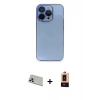 MARSİLYAN™- iPhone 13 Pro Max Kılıf Siluet Minimal Özel Seri - Şeffaf Maxco Cam Ekran Koruyucu + Rainbow Kamera Lens Koruma Cam - REGD