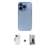 MARSİLYAN™- iPhone 13 Pro Max Kılıf Siluet Minimal Özel Seri - Siyah Bilvis Hayalet Cam Ekran Koruyucu + Shine Kamera Lens - GD