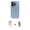 MARSİLYAN™- iPhone 13 Pro Max Kılıf Siluet Minimal Özel Seri - Siyah Joko 5D Cam + Shine Kamera Lens - GD