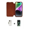 MARSİLYAN™- iPhone 13 Pro Max Kılıf Siluet Minimal Serisi - Şeffaf 360 Full Body Arka Koruyucu + Shine Kamera Lens - GD
