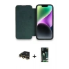 MARSİLYAN™- iPhone 13 Pro Max Kılıf Siluet Minimal Serisi - Şeffaf 360 Full Body Arka Koruyucu + Raze Metal Kamera Lens - GD