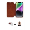 MARSİLYAN™- iPhone 13 Pro Max Kılıf Siluet Minimal Serisi - Şeffaf Maxco Cam Ekran Koruyucu + Pers Alüminyum Kamera Lens - KI