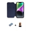 MARSİLYAN™- iPhone 13 Pro Max Kılıf Siluet Minimal Serisi - Şeffaf Maxco Cam Ekran Koruyucu + Shine Kamera Lens Koruma Cam - PE